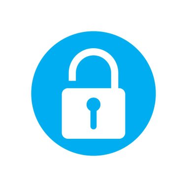 unlock icon , padlock icon vector