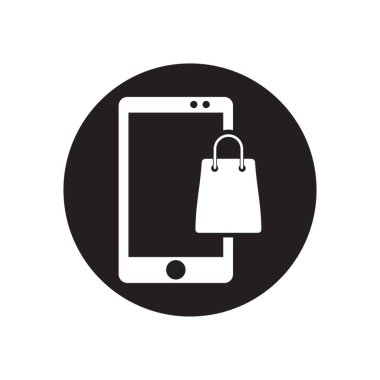 online shop icon , mobile store icon