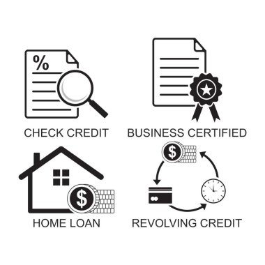 iş simgesi, yönetim simgesi vektörü