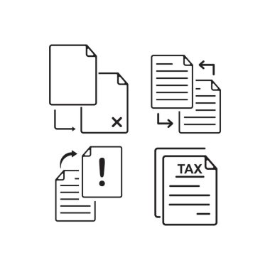 file icon , document icon vector