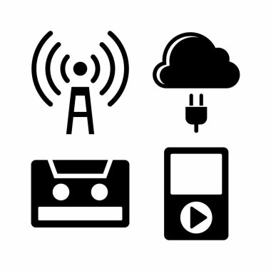 film simgesi, sinema simgesi vektörü