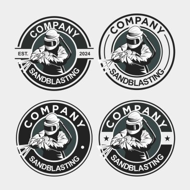 Patlayan logo, kum patlatan logo