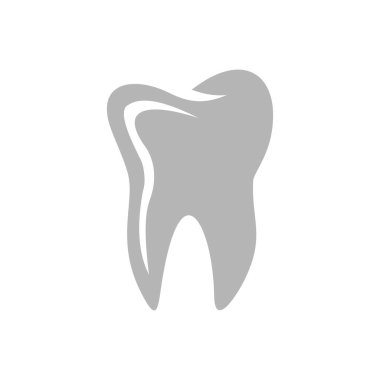 Diş logosu, dişçi logosu vektörü, klinik diş logosu