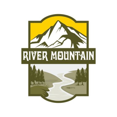 zirve logosu, dağ logosu vektörü, doğa logo vektörü