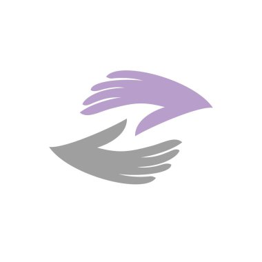 el logosu, bakım logo vektörü, insan logo vektörü