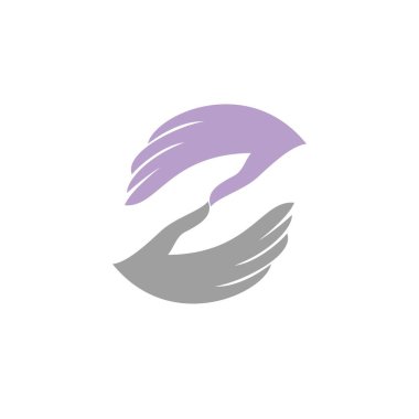 el logosu, bakım logo vektörü, insan logo vektörü