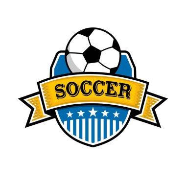 futbol logosu, top logosu vektörü