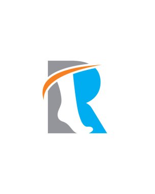 ayak bakımı logosu, klinik logo vektörü, veteriner logosu vektörü