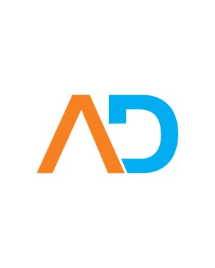 ad logo, ilk logo vektörü