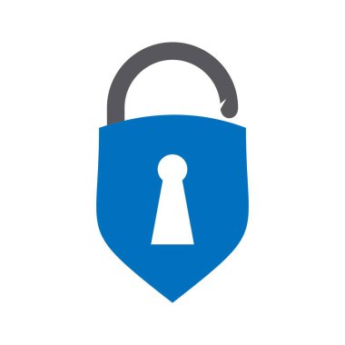 Güvenlik logosu, soyut güvenlik logosu