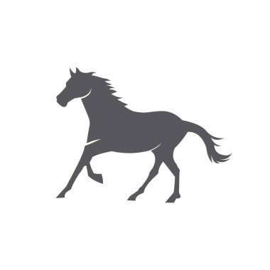 horse logo , animal logo vector