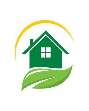 ev yaprağı logosu, çevre logosu
