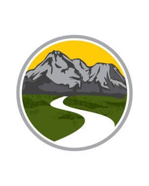 Dağ Logosu, Macera Logosu VECTOR