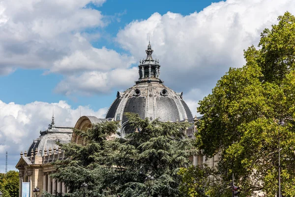 Petit Palais Břehu Řeky Seine Paříži Francie Nyní Sídlí Muzeum — Stock fotografie
