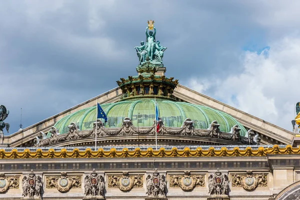 Techo Ópera París Palais Garnier París Francia Conocida Por Opulenta — Foto de Stock