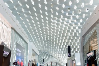  Shenzhen Bao 'an Uluslararası Havalimanı, Shenzhen, Guangdong, Çin. 