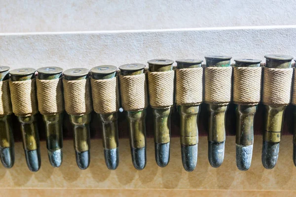 Rifle Bullets Used War Museum Heritage Village Abu Dhabi Uae — Stock Photo, Image