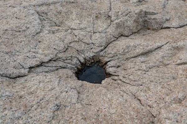 Hole Water Rocks Putuoshan Zhoushan Islands Renowned Site Chinese Bodhimanda — Stock Photo, Image