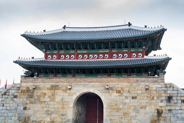 Paldalmun Gate Fornborgen Hwaseong Paldal Suwon Gyeonggi Republiken Korea — Stockfoto