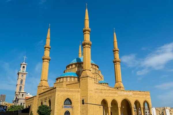 Mezquita Mohammad Amin También Conocida Como Mezquita Azul Una Mezquita — Foto de Stock