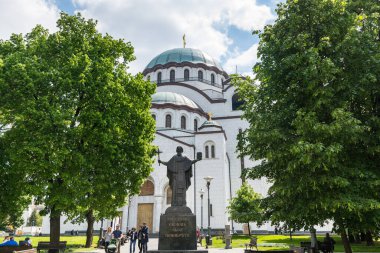 Bir Sırp Ortodoks kilisesi olan Aziz Sava Tapınağı, Belgrad, Sırbistan 'da yer alıyor
