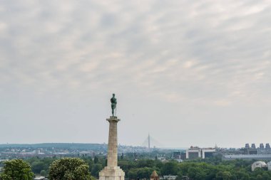 Belgrad, Belgrad ve Sırbistan 'daki Kalemegdan kalesindeki Victor heykeli