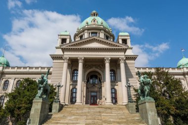 Sırbistan Parlamentosu Belgrad 'da veya Sırbistan Ulusal Meclisi' nde