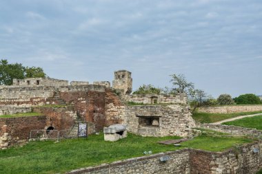 Sırbistan 'ın en popüler turizm beldesi Belgrad' daki Kalemegdan kalesi 