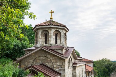Belgrad 'daki Kalemegdan kalesindeki St Petka şapelinin çatısı