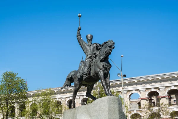 Ukrayna Nın Kiev Kentindeki Petra Sagaidachnogo Anıtı — Stok fotoğraf