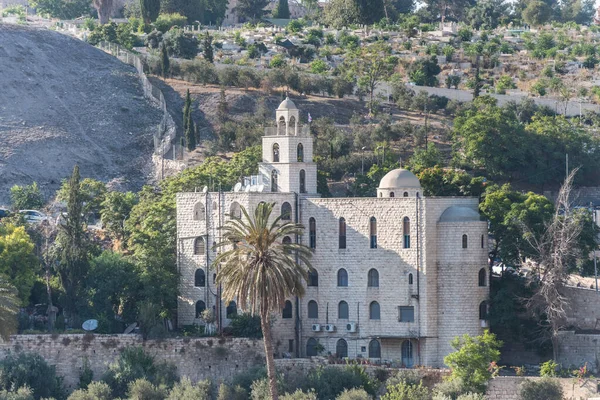그리스 정교회의 스테파노 스테파노 스테파노 기드론 계곡에 — 스톡 사진