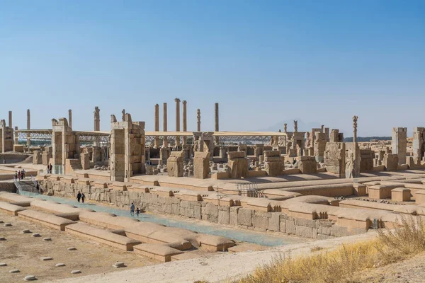 Vista Aérea Persépolis Shiraz Irán Capital Ceremonial Del Imperio Aqueménida — Foto de Stock