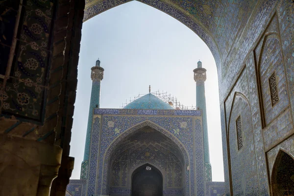Arches Historic Buildings Shah Mosque Ligger Södra Sidan Naqsh Jahan — Stockfoto