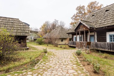 Romanya 'nın dört bir yanından gelen otantik çiftlikler ve evler, Romanya' nın geleneksel köy yaşamının sergilendiği Kral I. Michael Park 'taki açık hava etnoğrafya müzesi Dimitrie Gusti Ulusal Köy Müzesi' nde sergileniyor.