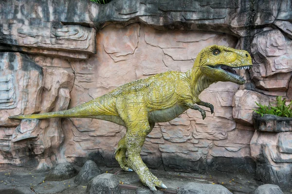 Une Statue Dinosaure Dans Musée — Photo