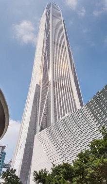  Shenzhen Ping Uluslararası Finans Merkezi, Shenzhen 'in en yüksek binası ve Çin' in en yüksek ikinci binası..