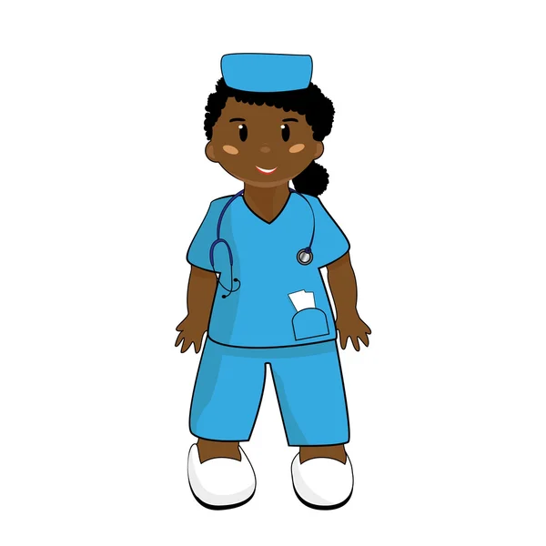 Doll. Medical staff. Nurse — Stock Photo, Image