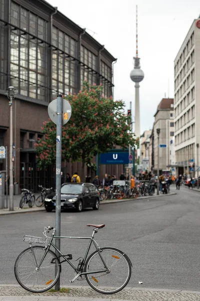 Berliner Straße Deutschland — Stockfoto