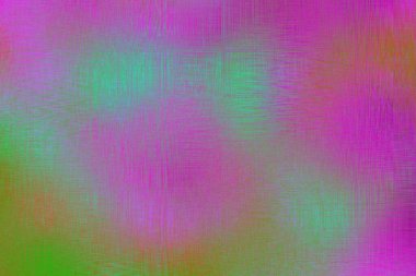 Pembe, mor ve yeşil neon şeritli kıvrımlı kıvrımlı deformasyon. Yakın çekim görüntüsü dinamik hareket bulanıklığı efekti yaratır, metin kaplamaları için kenarlarda geniş kopya alanı oluşturur. İdeal pankart biçimi