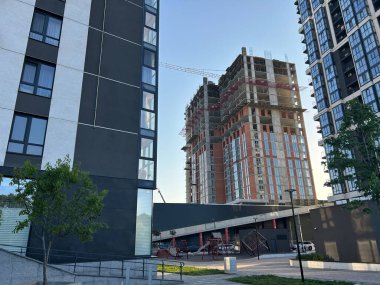 Modern Daire bina yapım aşamasında.