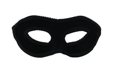 Venedik Karnavalı maske üzerinde beyaz izole