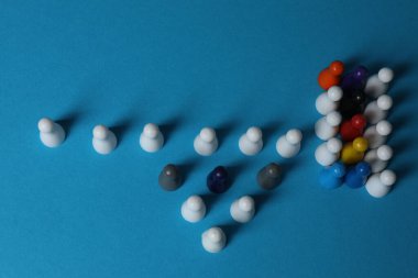 Çeşitlilik, Eklenti ve Eşitlik kavramı, metin için boşluk