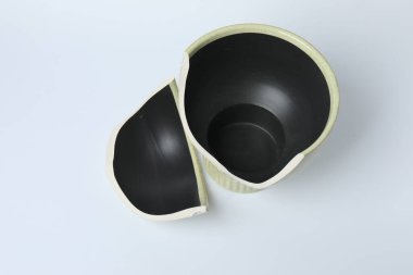 Kırık vazo renk arkaplanı