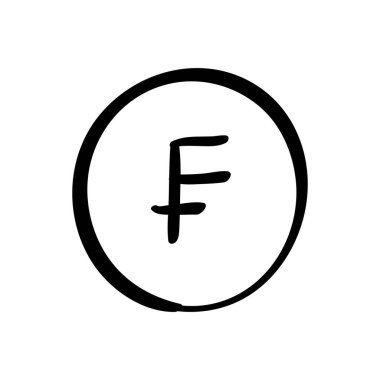 Sosyal medya için para birimi simgesi ve kalıp tasarımı 