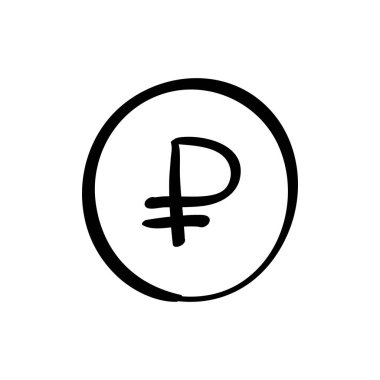 Sosyal medya için para birimi simgesi ve kalıp tasarımı 