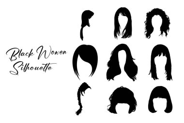 Tüm karartma siluet çizimleri 