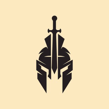 Sosyal medya posteri için Spartalı illüstrasyon tasarımı 