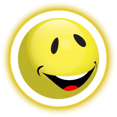 Sosyal medya şablonu için emoji etiket tasarımı 