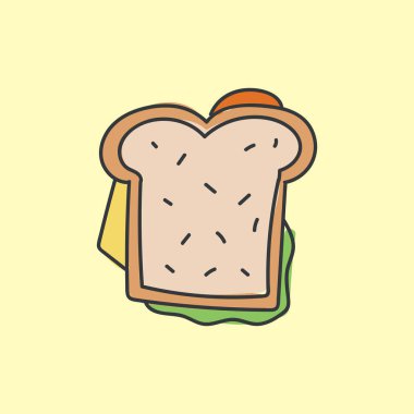 Sosyal medya için yaz simgesi tasarımı 