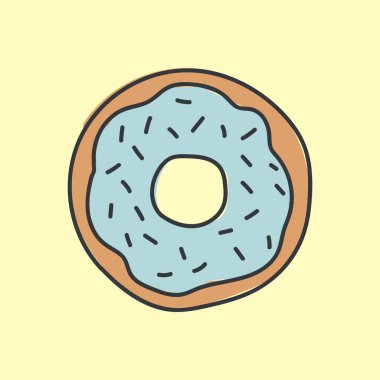 Sosyal medya için yaz simgesi tasarımı 